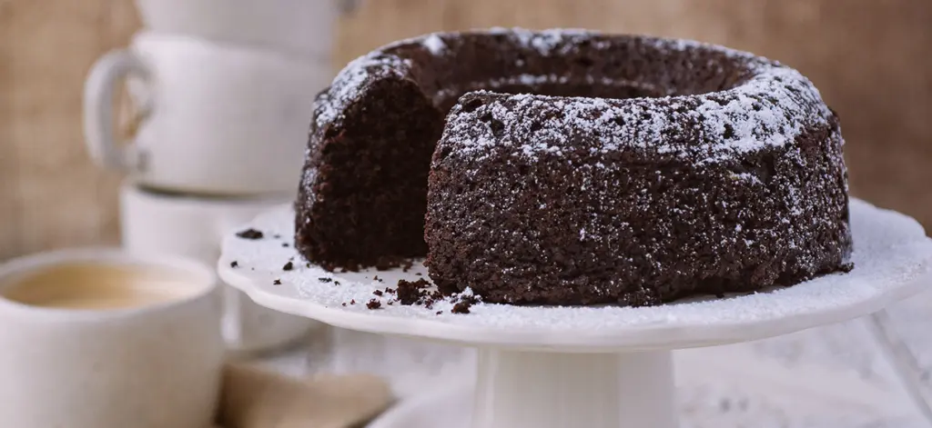 Chocoladecake met rode biet