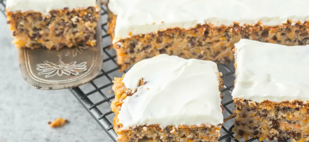 Wortelcake met quinoa