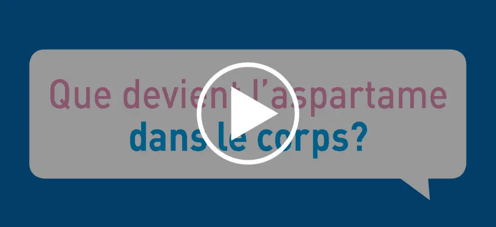 Wat gebeurt er met aspartaam in ons lichaam?