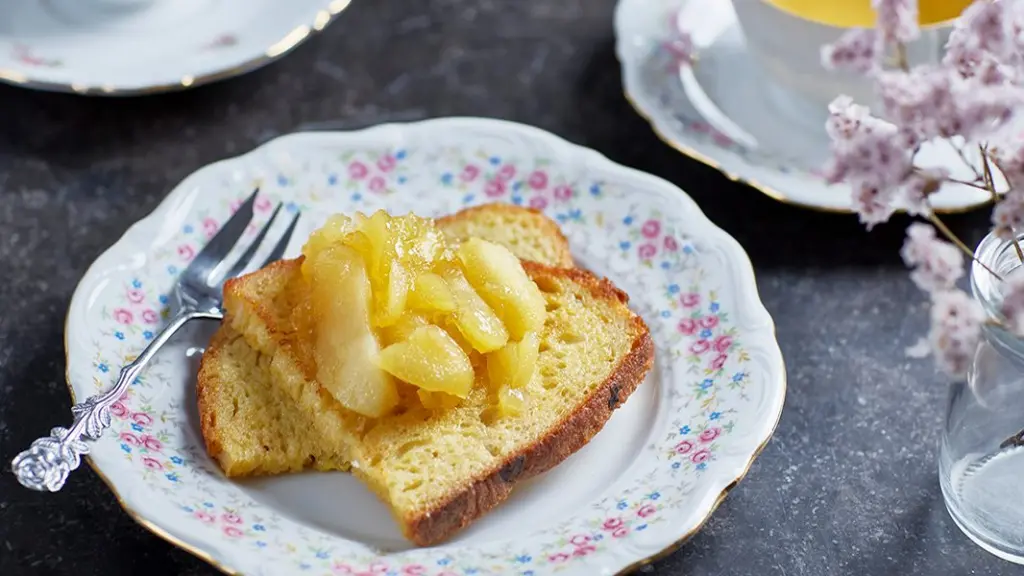 Wentelteefjes met gekarameliseerde appels