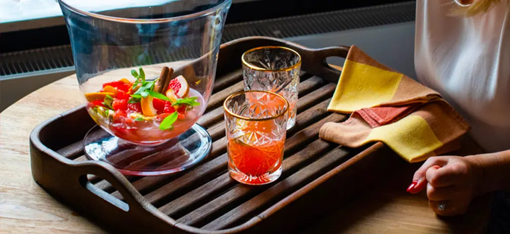 Fruitige herfst punch met stevia