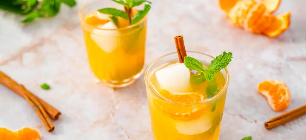 Winter limonade met mandarijn