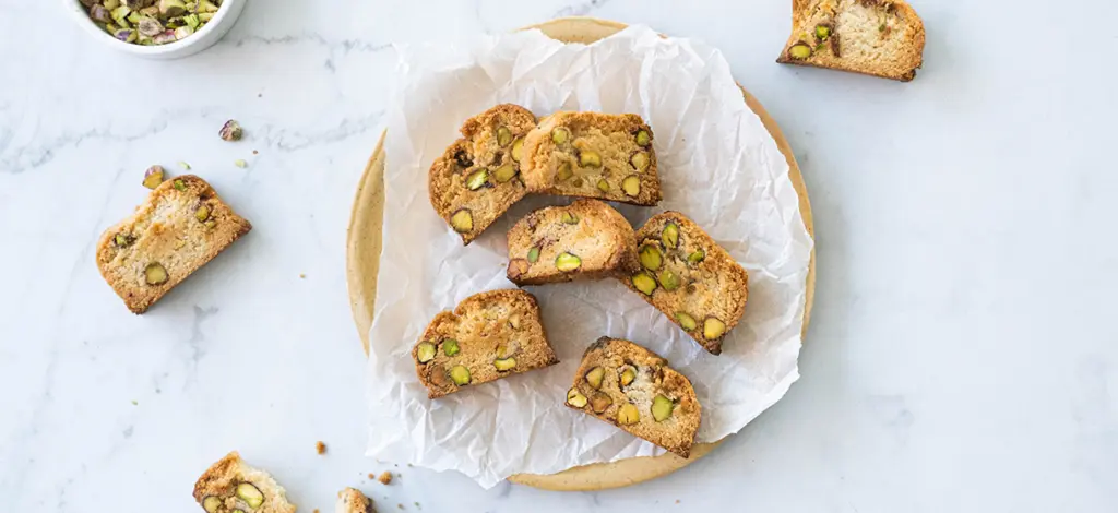 Italiaanse pistache biscotti’s